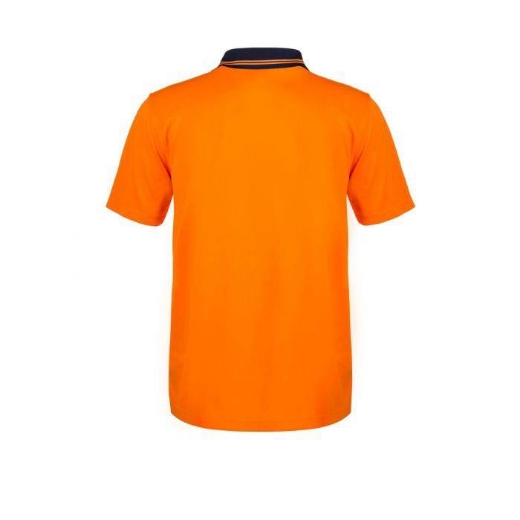 Picture of WorkCraft, Hi Vis Light Weight Short Sleeve Micromesh Polo Pocket